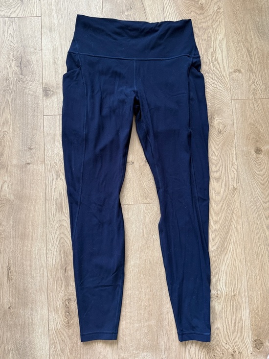 lululemon athletica Pants - Lululemon Align with Pockets 28” Navy Blue